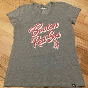 ‘47 Gray Boston Red Sox Women's Tee